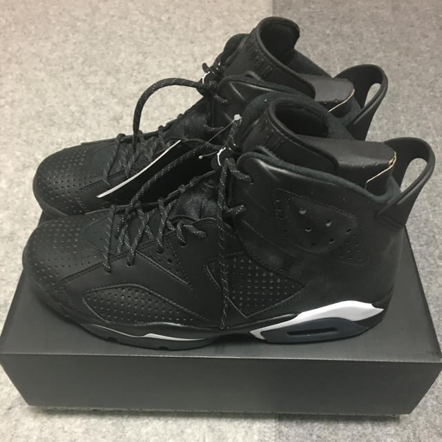 スニーカーAIR JORDAN 6 BLACK CAT 10.5