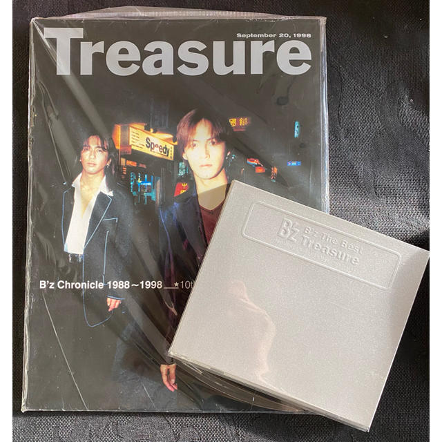 B'z The Best "Treasure" 初回盤 エンタメ/ホビーのCD(ポップス/ロック(邦楽))の商品写真