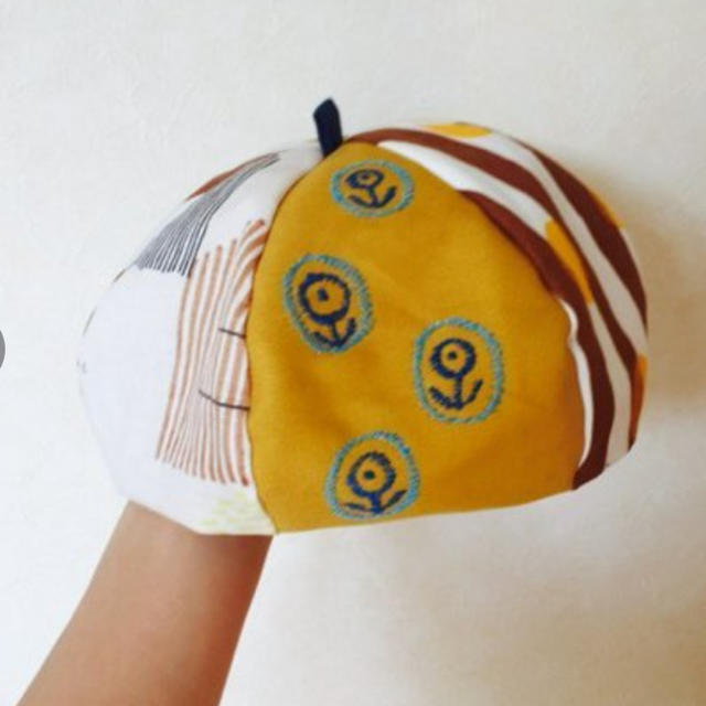 mina perhonen(ミナペルホネン)のキッズ　ベレー帽　 キッズ/ベビー/マタニティのこども用ファッション小物(帽子)の商品写真
