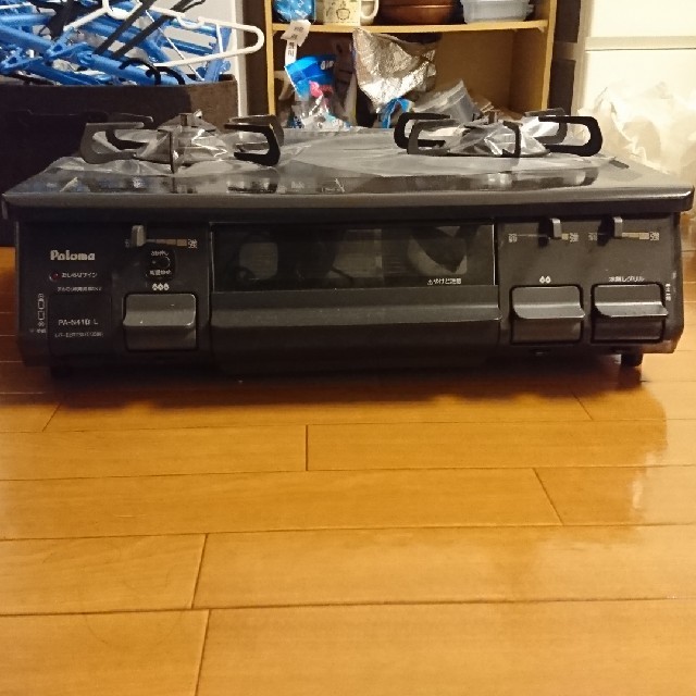 PA-N41B-L(パロマ製LP用ガスコンロ) スマホ/家電/カメラの調理家電(調理機器)の商品写真