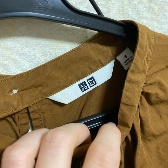 UNIQLO(ユニクロ)のUNIQLO 七部丈シャツ レディースのトップス(シャツ/ブラウス(長袖/七分))の商品写真