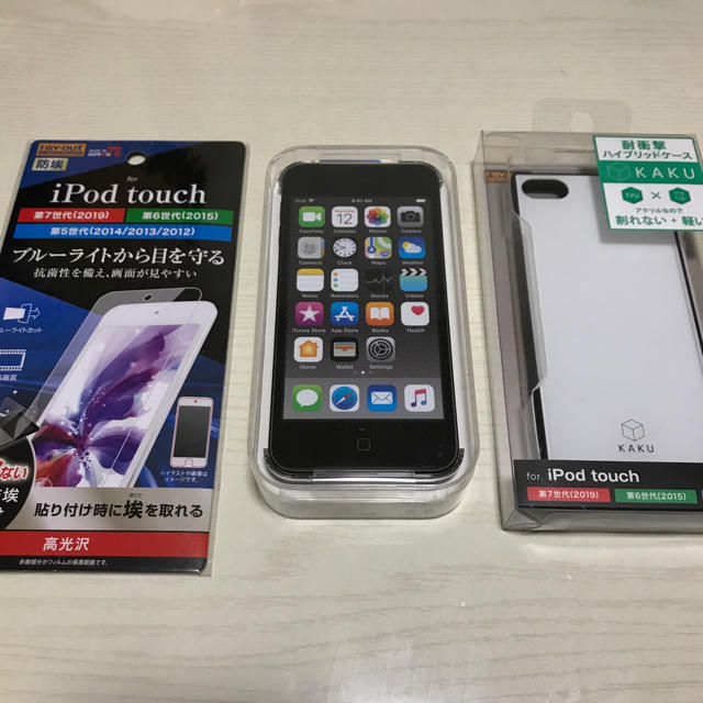 iPod touch(アイポッドタッチ)のiPod touch 第6世代　128GB スペースグレイ スマホ/家電/カメラのオーディオ機器(ポータブルプレーヤー)の商品写真