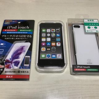 アイポッドタッチ(iPod touch)のiPod touch 第6世代　128GB スペースグレイ(ポータブルプレーヤー)