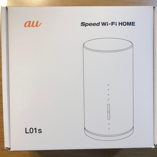 au(エーユー)のau Speed Wi-Fi Home L01s ホームルーター スマホ/家電/カメラのPC/タブレット(PC周辺機器)の商品写真