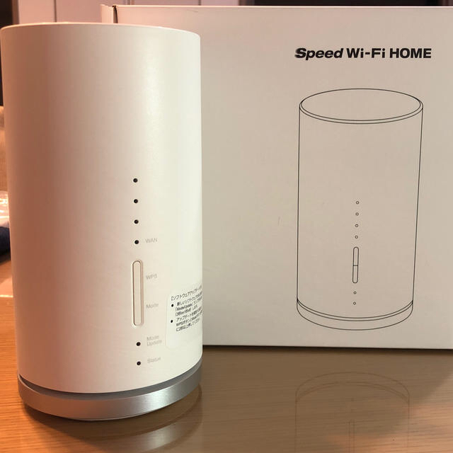 au(エーユー)のau Speed Wi-Fi Home L01s ホームルーター スマホ/家電/カメラのPC/タブレット(PC周辺機器)の商品写真