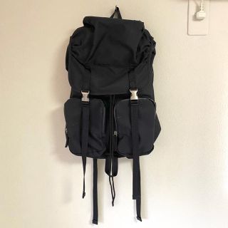 ユナイテッドアローズ(UNITED ARROWS)のUNITED ARROWS バックパック 黒 リュック(リュック/バックパック)