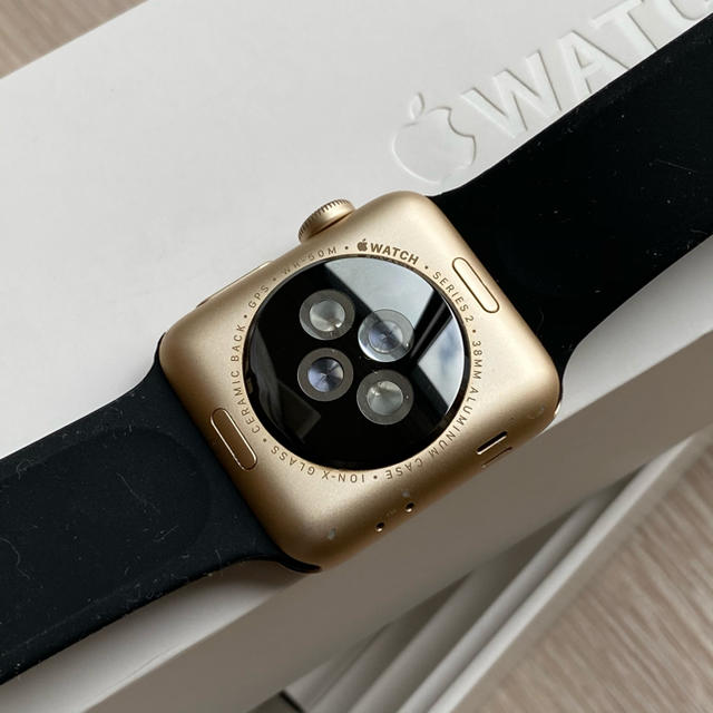 人気ゴールド色!!美品】Apple Watch Series2 42mm-