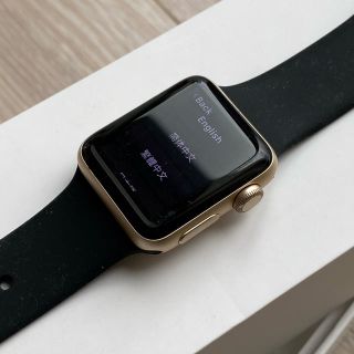 アップルウォッチ(Apple Watch)のApple Watch series2 ゴールドアルミニウム 38mm オマケ付(その他)