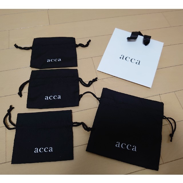 acca(アッカ)の新品　ACCA　アッカ　巾着セット レディースのヘアアクセサリー(バレッタ/ヘアクリップ)の商品写真