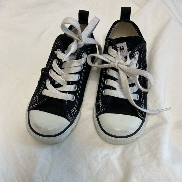 CONVERSE(コンバース)のconverse 18cm 黒 キッズ/ベビー/マタニティのキッズ靴/シューズ(15cm~)(スニーカー)の商品写真