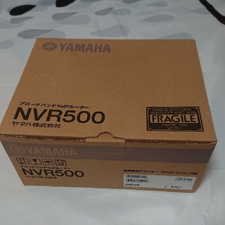 ヤマハ(ヤマハ)の未使用品！ YAMAHA NVR500(PC周辺機器)