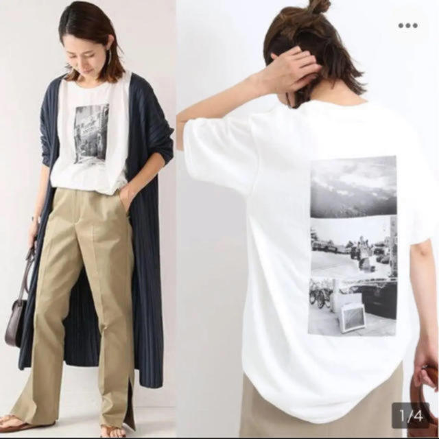 FRAMeWORK(フレームワーク)のFRAMeWORK　フレームワーク PHOTO Tシャツ　 レディースのトップス(Tシャツ(半袖/袖なし))の商品写真