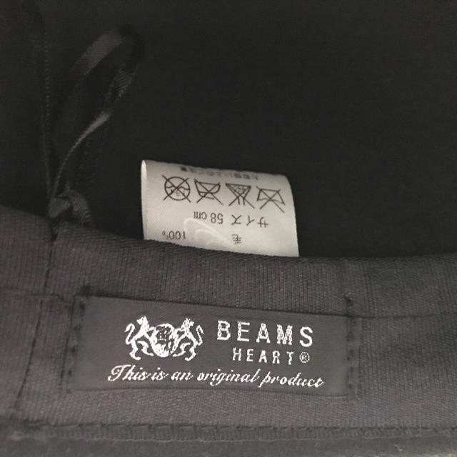 BEAMS(ビームス)のBEAMS ビームス　BEAMS ハット　RADWIMPS 帽子 黒 メンズの帽子(ハット)の商品写真