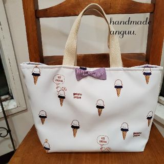 ジェラートピケ(gelato pique)のNew｛gelato　pique×SNOOPY｝アイスクリームお散歩bag♪(バッグ)