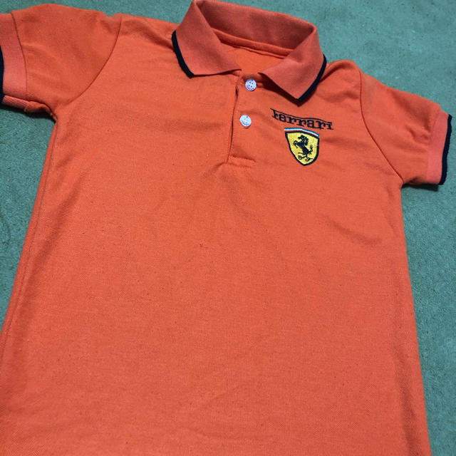 Ferrari(フェラーリ)のFerrari ポロシャツ 130 キッズ/ベビー/マタニティのキッズ服男の子用(90cm~)(Tシャツ/カットソー)の商品写真