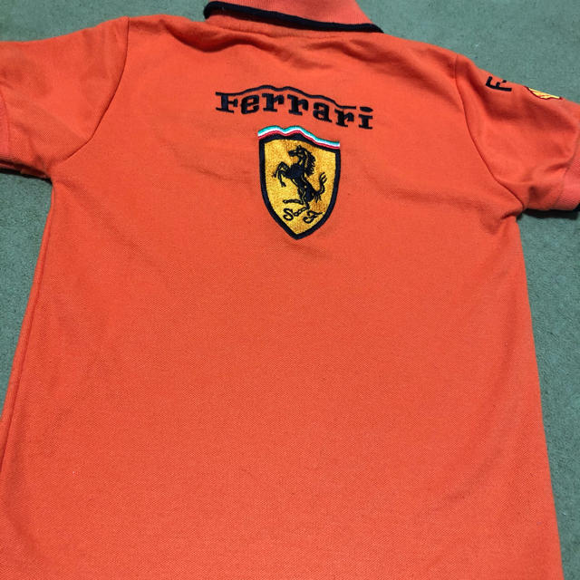 Ferrari(フェラーリ)のFerrari ポロシャツ 130 キッズ/ベビー/マタニティのキッズ服男の子用(90cm~)(Tシャツ/カットソー)の商品写真