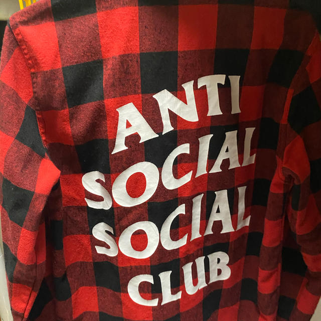 Supreme(シュプリーム)のANTISOCIALSOCIALCLUB チェックシャツ メンズのトップス(Tシャツ/カットソー(七分/長袖))の商品写真