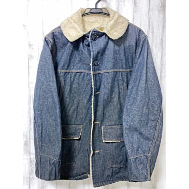 【人気】Carhartt カーハート デニムボアジャケット 90s USA製