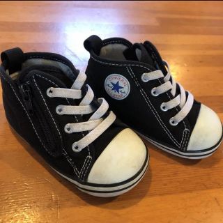 コンバース(CONVERSE)のコンバース　黒　13.5㎝(スニーカー)