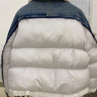 sacai - sacai コントラストパネル パデッドジャケットの通販 by 财神