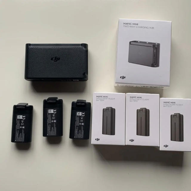 DJI 海外純正Mavic Mini バッテリー2400mAh×3本+充電器