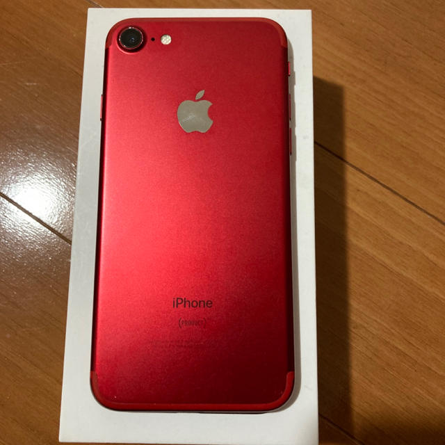 iPhone7 PRODUCT  RED 128GB ソフトバンク 【美品】