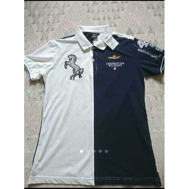 AERONAUTICA MILITARE(アエロナウティカミリターレ)のAERONAUTICA MILITARE ポロシャツ  未使用 メンズのトップス(ポロシャツ)の商品写真