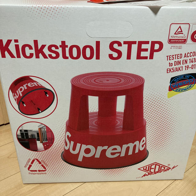 赤 Supreme 20aw Wedo Step Stool 新品 即日発送