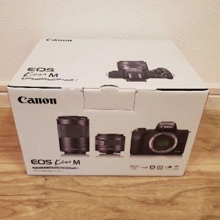 キヤノン(Canon)のEOS Kiss M・ダブルズームキット(ミラーレス一眼)