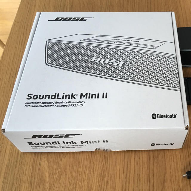 BOSE(ボーズ)のBOSE  SOUNDLINK MINI II  Bluetoothスピーカー スマホ/家電/カメラのオーディオ機器(スピーカー)の商品写真