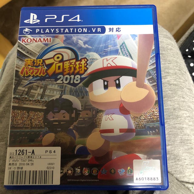 KONAMI(コナミ)の実況パワフルプロ野球2018 PS4 エンタメ/ホビーのゲームソフト/ゲーム機本体(家庭用ゲームソフト)の商品写真