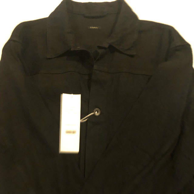 COMOLI(コモリ)のCOMOLI コモリ　デニムジャケット　ブラック　20aw サイズ2 新品 メンズのジャケット/アウター(Gジャン/デニムジャケット)の商品写真