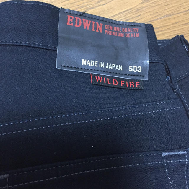 EDWIN(エドウィン)のエドウィンブラック  33インチ メンズのパンツ(デニム/ジーンズ)の商品写真