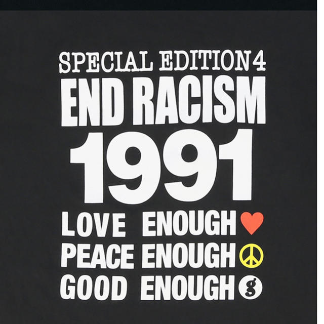 GOODENOUGH(グッドイナフ)のgoodenough ENDRACISM Tシャツ XXL メンズのトップス(Tシャツ/カットソー(半袖/袖なし))の商品写真