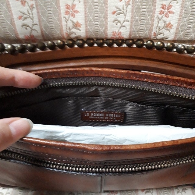 [セール！]ロ・オムプレッセ(LO HOMME PRESSE)　セカンドバッグ メンズのバッグ(セカンドバッグ/クラッチバッグ)の商品写真
