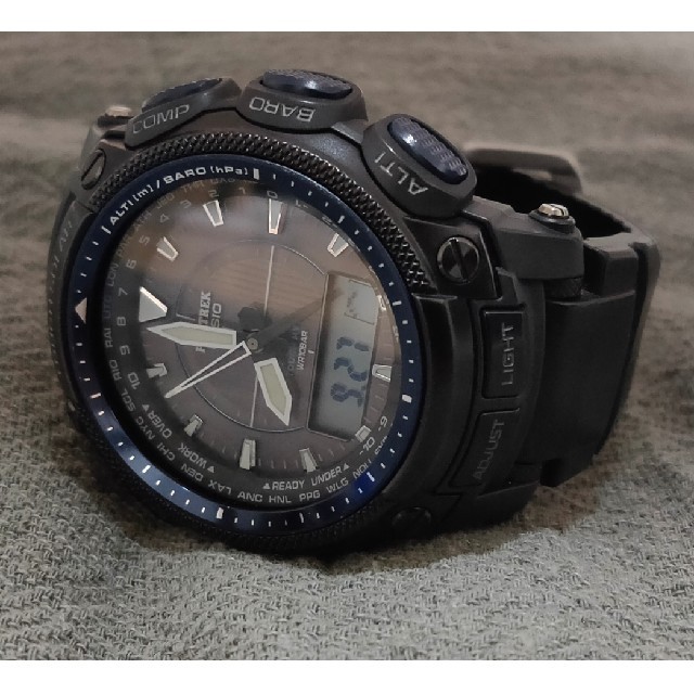 【爆売りセール開催中！】 PROTREK CASIO - CASIO プロトレック -5050BN PRW  5214 腕時計(アナログ)