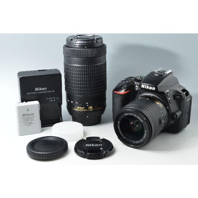 外観#2748 【外観美品】 Nikon ニコン D5600 ダブルズームキット