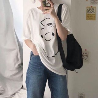 新品　韓国購入 スヌーピー Tシャツ オーバーサイズ PEANUTS