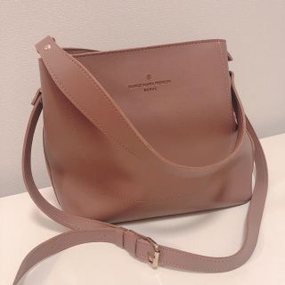 ザラ(ZARA)のくすみピンクショルダー2wayバッグ(ショルダーバッグ)