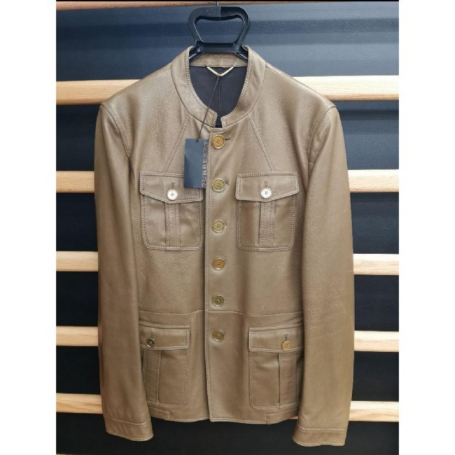 BURBERRY(バーバリー)の最終値引き バーバリープローサム M65タイプレザージャケット メンズのジャケット/アウター(レザージャケット)の商品写真