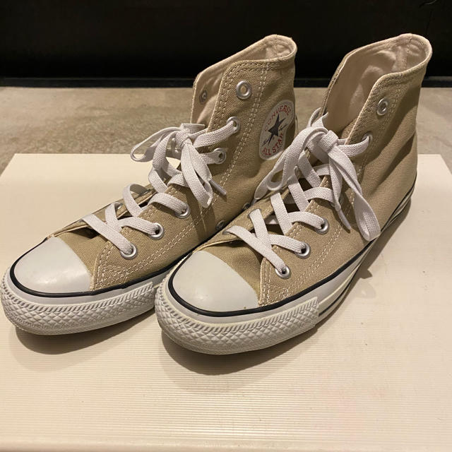 CONVERSE(コンバース)のconverse キャンバスオールスター　ハイカット　ベージュ レディースの靴/シューズ(スニーカー)の商品写真