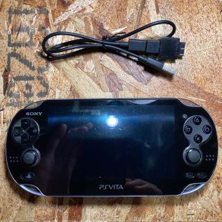 プレイステーションヴィータ(PlayStation Vita)のPSVITA 本体　PCH-1000 ブラック　WiFiモデル(携帯用ゲーム機本体)
