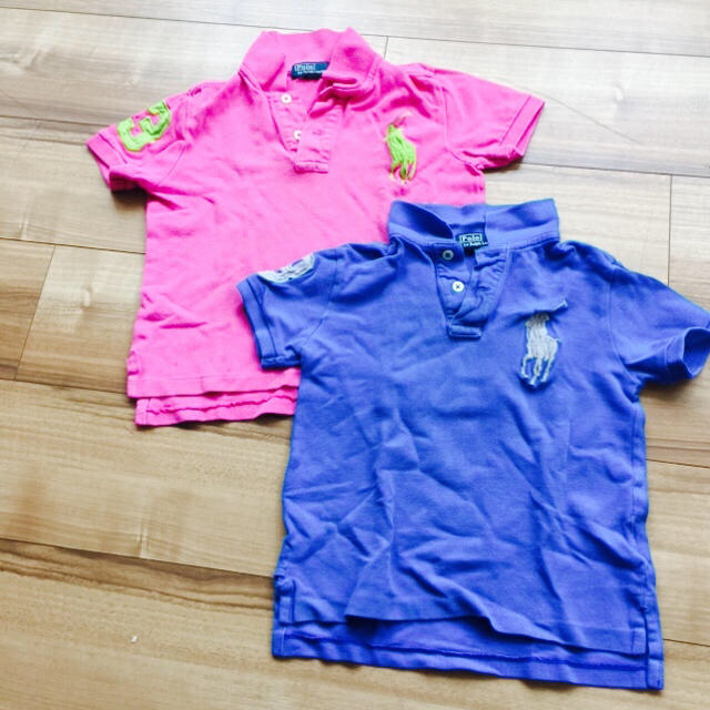 POLO RALPH LAUREN(ポロラルフローレン)のラルフローレビッグポロ 4T 110cm キッズ/ベビー/マタニティのキッズ服男の子用(90cm~)(Tシャツ/カットソー)の商品写真