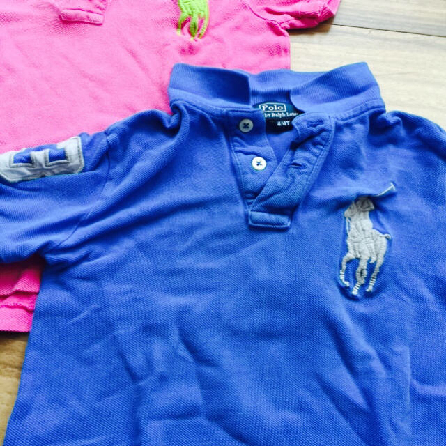 POLO RALPH LAUREN(ポロラルフローレン)のラルフローレビッグポロ 4T 110cm キッズ/ベビー/マタニティのキッズ服男の子用(90cm~)(Tシャツ/カットソー)の商品写真