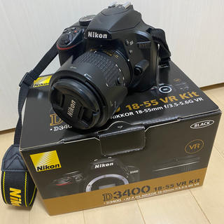 ニコン(Nikon)のNIKON D3400  カメラ　一眼レフカメラ　ニコン(デジタル一眼)