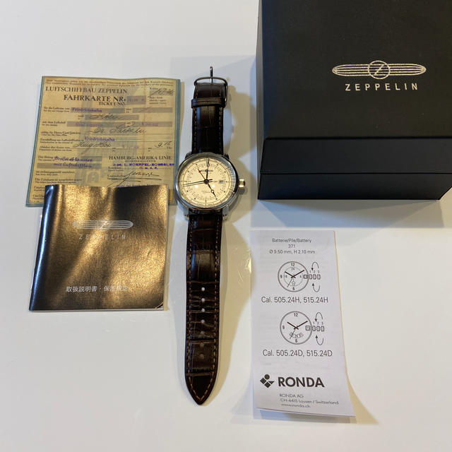 ZEPPELIN(ツェッペリン)のツェッペリン Zeppelin 7646 100周年記念モデル メンズの時計(腕時計(アナログ))の商品写真