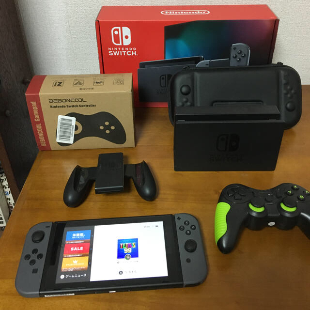 任天堂 switch 本体 新モデル 美品 保証期間内 有名なブランド