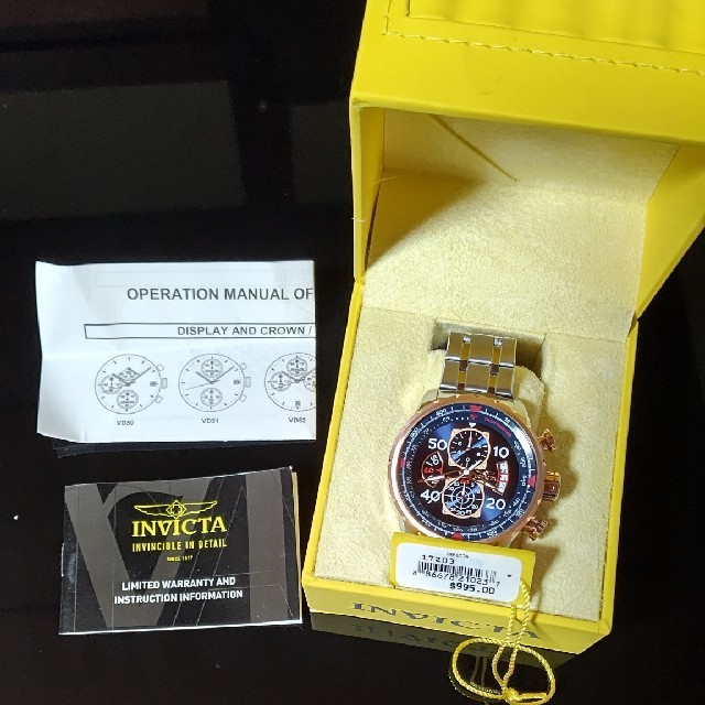 インビクタ　17203 メンズ腕時計