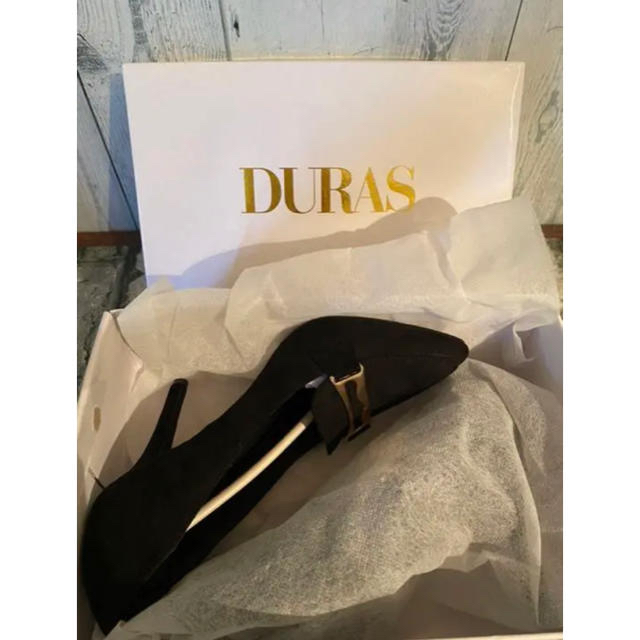 DURAS(デュラス)の【値下げ】パンプス　黒 レディースの靴/シューズ(ハイヒール/パンプス)の商品写真