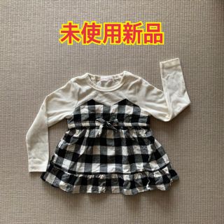 サンカンシオン(3can4on)のサンカンシオン 3can4on キッズ 女の子 チェック 100 カットソー(Tシャツ/カットソー)